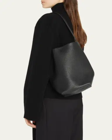 The Row N/S Park Tote Medium in Lux Grained Calfksin | Thumbnail 2