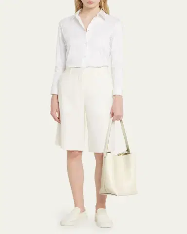 The Row N/S Park Tote Medium in Lux Grained Calfksin | Thumbnail 13