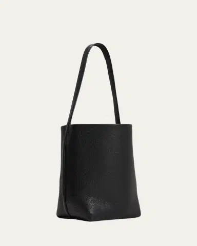 The Row N/S Park Tote Medium in Lux Grained Calfksin | Thumbnail 3