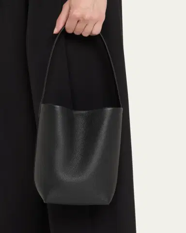 The Row N/S Park Tote Small in Lux Grained Calfksin | Thumbnail 2