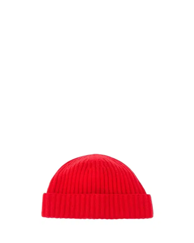 Bergdorf Goodman Men's Rib-Knit Cashmere Beanie Hat
