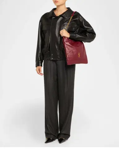 Saint Laurent Jamie 4.3 Pochon YSL Shoulder Bag in Quilted Leather | Thumbnail 13