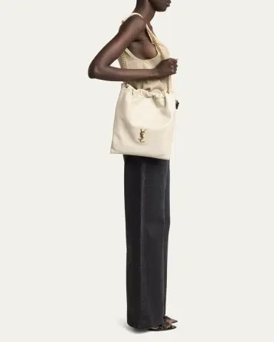 Saint Laurent Jamie 4.3 Pochon YSL Shoulder Bag in Quilted Leather | Thumbnail 5