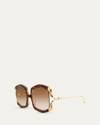 Anna-Karin Karlsson La Vie En Rose Square Sunglasses | Thumbnail 2