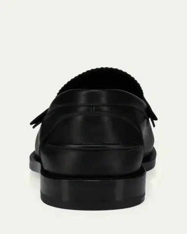 Christian Louboutin x Jaden Smith Men's Plato Leather Red-Sole Penny Loafers | Thumbnail 3