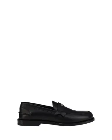 Christian Louboutin x Jaden Smith Men's Plato Leather Red-Sole Penny Loafers | Thumbnail 1