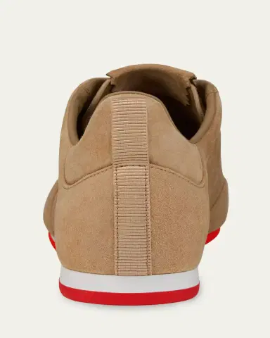 Christian Louboutin Eleonora Flex Suede Low-Top Sneakers | Thumbnail 3 Christian Louboutin Eleonora Flex Suede Low-Top Sneakers | Thumbnail 3