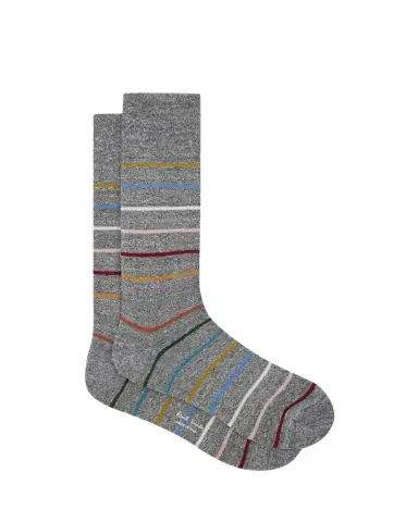 Paul Smith Men's Block Signature Stripe Crew Socks | Thumbnail 1