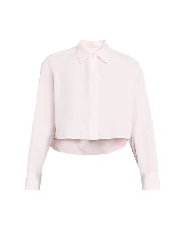 A.L.C. Maude Cropped Cotton Poplin Top