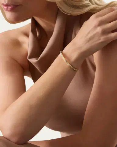 SARA WEINSTOCK Dujour 18K Gold & Diamond Stretch Bracelet | Thumbnail 2 SARA WEINSTOCK Dujour 18K Gold & Diamond Stretch Bracelet | Thumbnail 2
