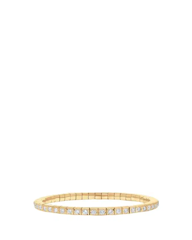 Dujour 18K Gold & Diamond Stretch Bracelet