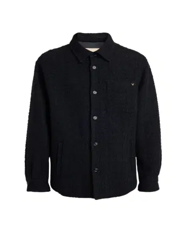 Valentino Garavani Men's Cotton Boucle Tweed Overshirt | Thumbnail 1 Valentino Garavani Men's Cotton Boucle Tweed Overshirt | Thumbnail 1