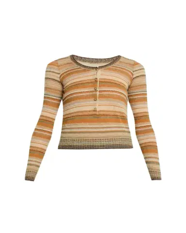 Etoile Isabel Marant Frederica Striped Linen-Blend Top | Thumbnail 1 Etoile Isabel Marant Frederica Striped Linen-Blend Top | Thumbnail 1