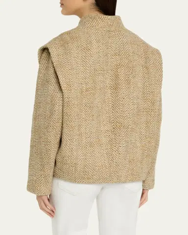 Etoile Isabel Marant Drogo Tweed Jacket | Thumbnail 3 Etoile Isabel Marant Drogo Tweed Jacket | Thumbnail 3