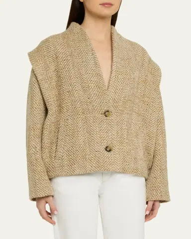 Etoile Isabel Marant Drogo Tweed Jacket | Thumbnail 4 Etoile Isabel Marant Drogo Tweed Jacket | Thumbnail 4