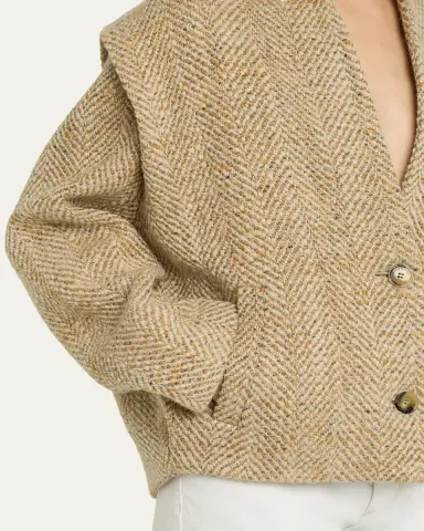 Etoile Isabel Marant Drogo Tweed Jacket | Thumbnail 5 Etoile Isabel Marant Drogo Tweed Jacket | Thumbnail 5