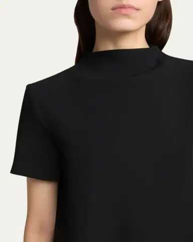 Jil Sander Textured Wool Back-Cutout Crewneck Sweater | Thumbnail 5