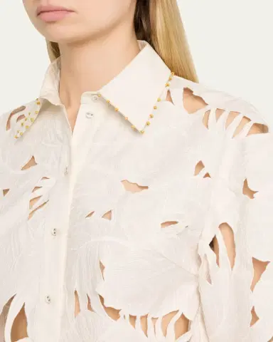 Zimmermann Mahon Embroidered Blouse | Thumbnail 5