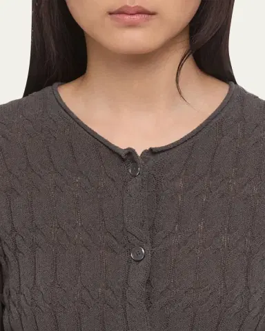 Helmut Lang Cable-Knit Cardigan | Thumbnail 5 Helmut Lang Cable-Knit Cardigan | Thumbnail 5