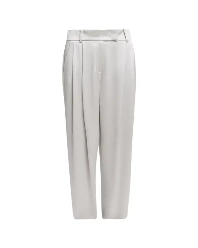 Giorgio Armani Hammered Satin Pleated Straight-Leg Trousers
