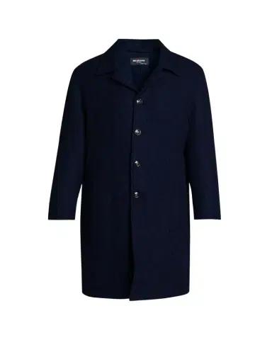 Kiton Men's Cashmere Long Car Coat | Thumbnail 1