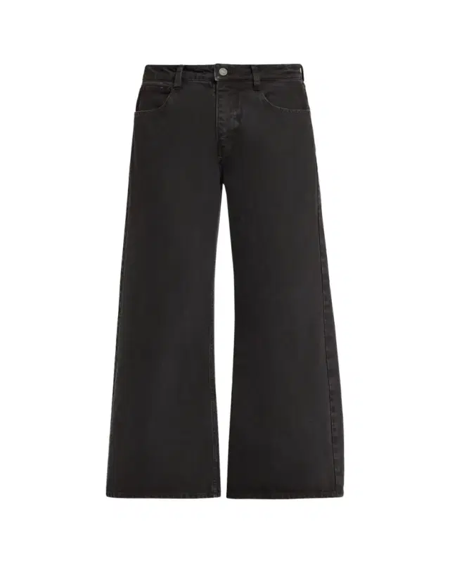 Nili Lotan Terese Flared-Leg Dark Jeans