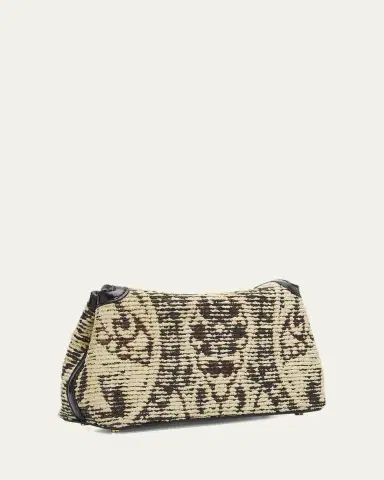 TOTEME T-Lock Mini Paisley Clutch | Thumbnail 3 TOTEME T-Lock Mini Paisley Clutch | Thumbnail 3