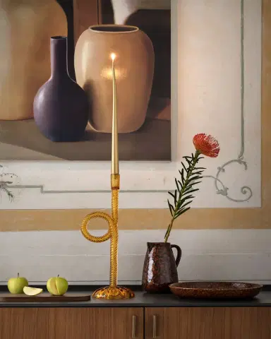 AINA KARI Venetian Knot Candle Holder | Thumbnail 2 AINA KARI Venetian Knot Candle Holder | Thumbnail 2