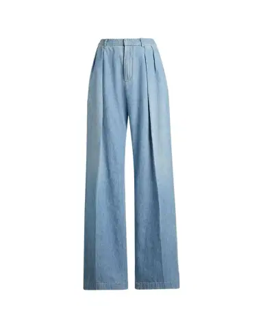 Ralph Lauren Collection Livie Cotton Denim Pants | Thumbnail 1