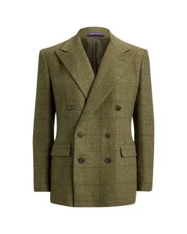 Ralph Lauren Collection Ramona Windowpane Tweed Jacket | Thumbnail 1 Ralph Lauren Collection Ramona Windowpane Tweed Jacket | Thumbnail 1