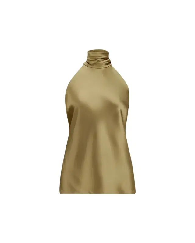 Ralph Lauren Collection Chilton Satin Top