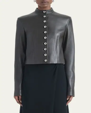 Altuzarra Dixon Leather Jacket | Thumbnail 2 Altuzarra Dixon Leather Jacket | Thumbnail 2