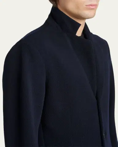 Giorgio Armani Men's Wool Jacket | Thumbnail 5 Giorgio Armani Men's Wool Jacket | Thumbnail 5