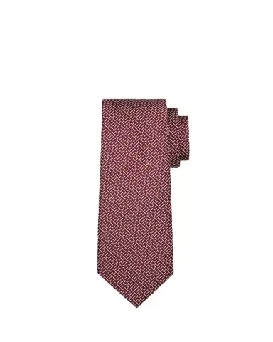 TOM FORD Men's Linen Zipper-Effect Tie | Thumbnail 1