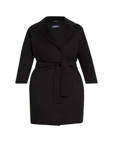 Max Mara Arona 3/4-Sleeve Wool Wrap Coat | Thumbnail 1 Max Mara Arona 3/4-Sleeve Wool Wrap Coat | Thumbnail 1