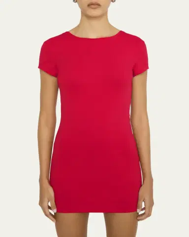 Frame x Alexandra LeClerc The Monaco Mini Dress | Thumbnail 9 Frame x Alexandra LeClerc The Monaco Mini Dress | Thumbnail 9
