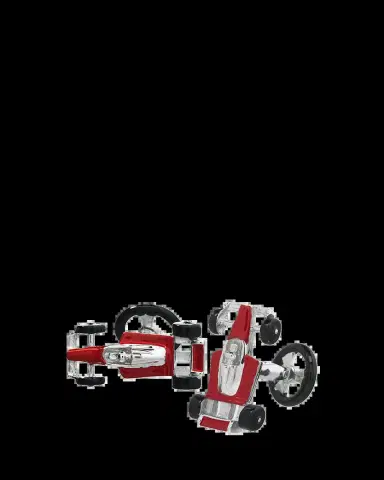 Jan Leslie Red Race Car Cuff Links | Thumbnail 2
