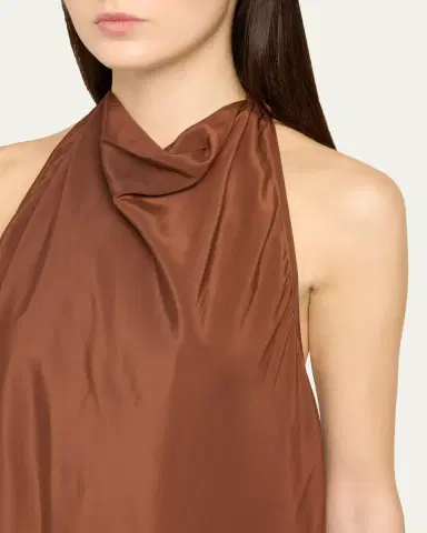 A.L.C. Ada Satin Halter Top | Thumbnail 5 A.L.C. Ada Satin Halter Top | Thumbnail 5