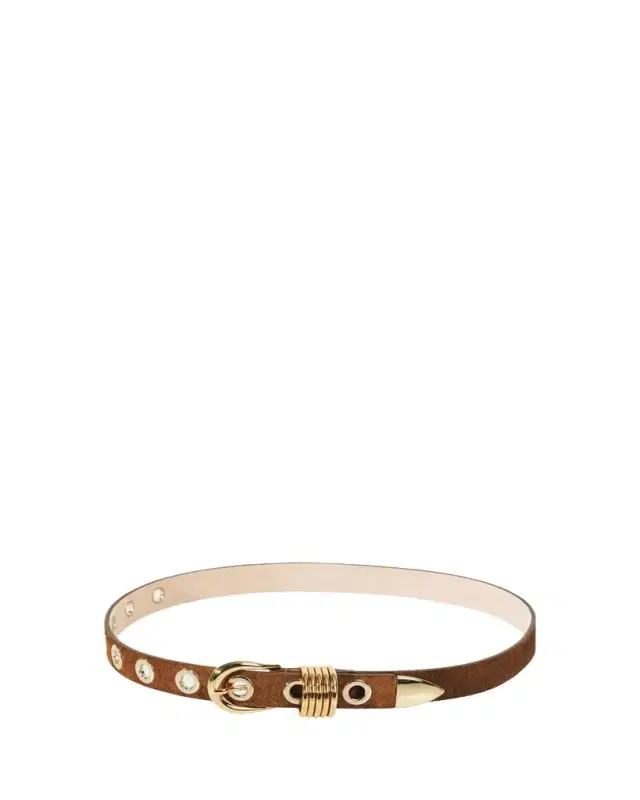Dehanche 10 Rivet Suede Belt