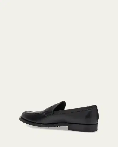 Tod's Men's Leather Moccasin Penny Loafers | Thumbnail 3