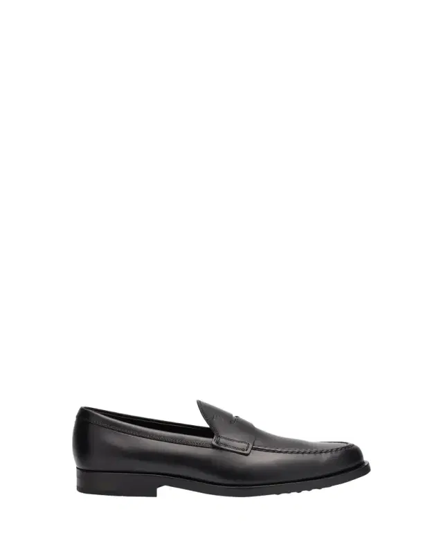 Tod's Men's Leather Moccasin Penny Loafers
