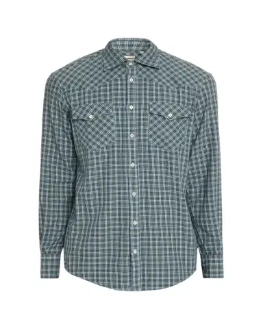 Massimo Alba Men's Check Cotton Arizona Shirt | Thumbnail 1 Massimo Alba Men's Check Cotton Arizona Shirt | Thumbnail 1