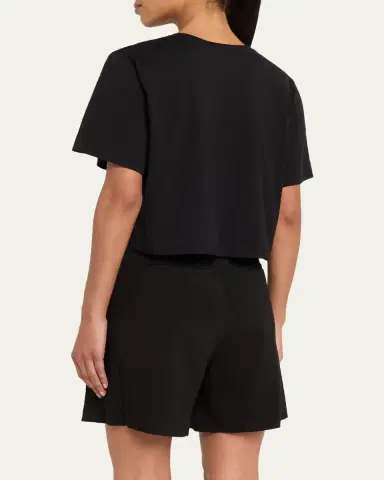 A.L.C. Kali Cropped Cotton Tee | Thumbnail 3