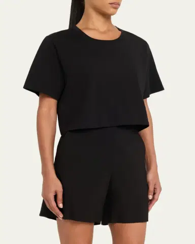 A.L.C. Kali Cropped Cotton Tee | Thumbnail 4