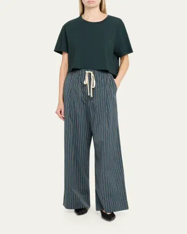 A.L.C. Kali Cropped Cotton Tee | Thumbnail 6