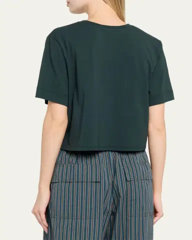 A.L.C. Kali Cropped Cotton Tee | Thumbnail 7