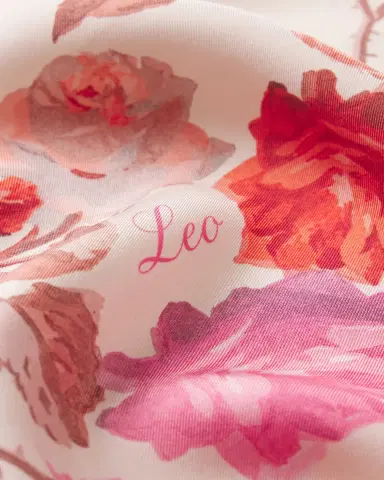 Frame x Alexandra LeClerc The Lucky Silk Scarf | Thumbnail 3
