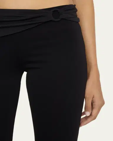Frame x Alexandra LeClerc The Casino Capri Pants | Thumbnail 5 Frame x Alexandra LeClerc The Casino Capri Pants | Thumbnail 5