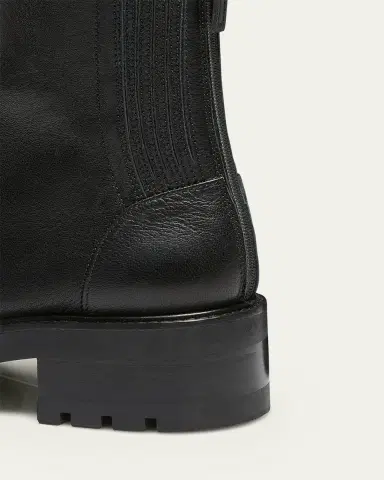 Aquazzura St Honore Leather Zip Booties | Thumbnail 4