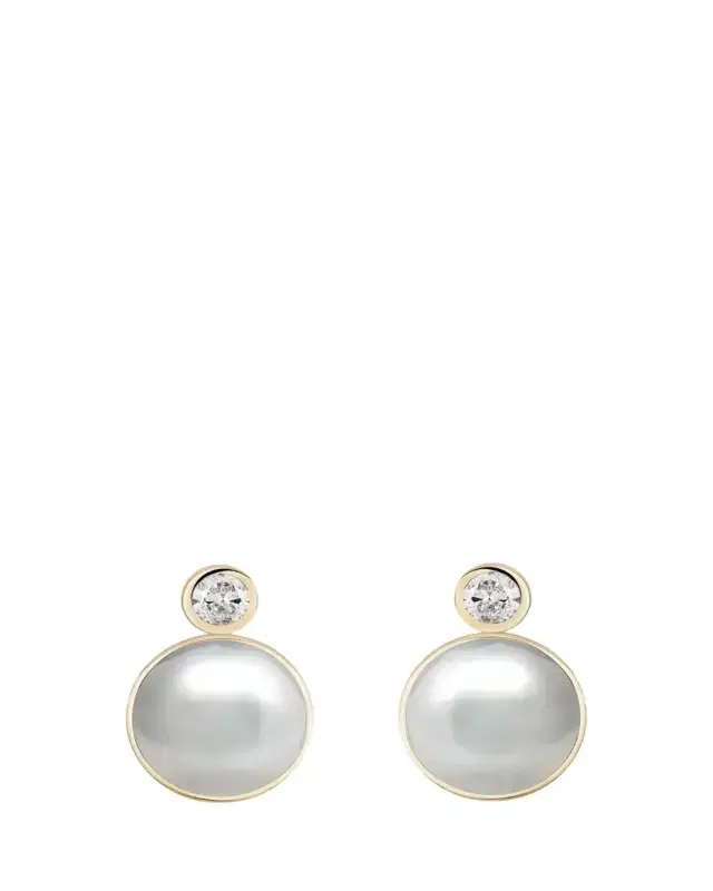 Mason and Books Siren Stud Earrings with Pearls